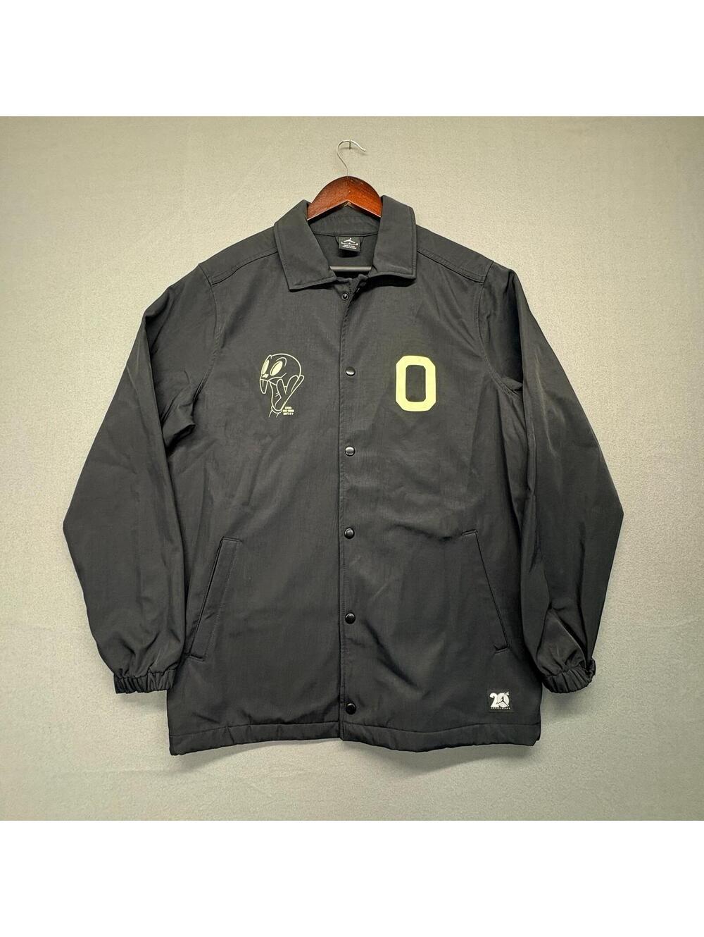 Nike Air Jordon Jacket Men's Large Retro 11 Space Jam Jumpman black